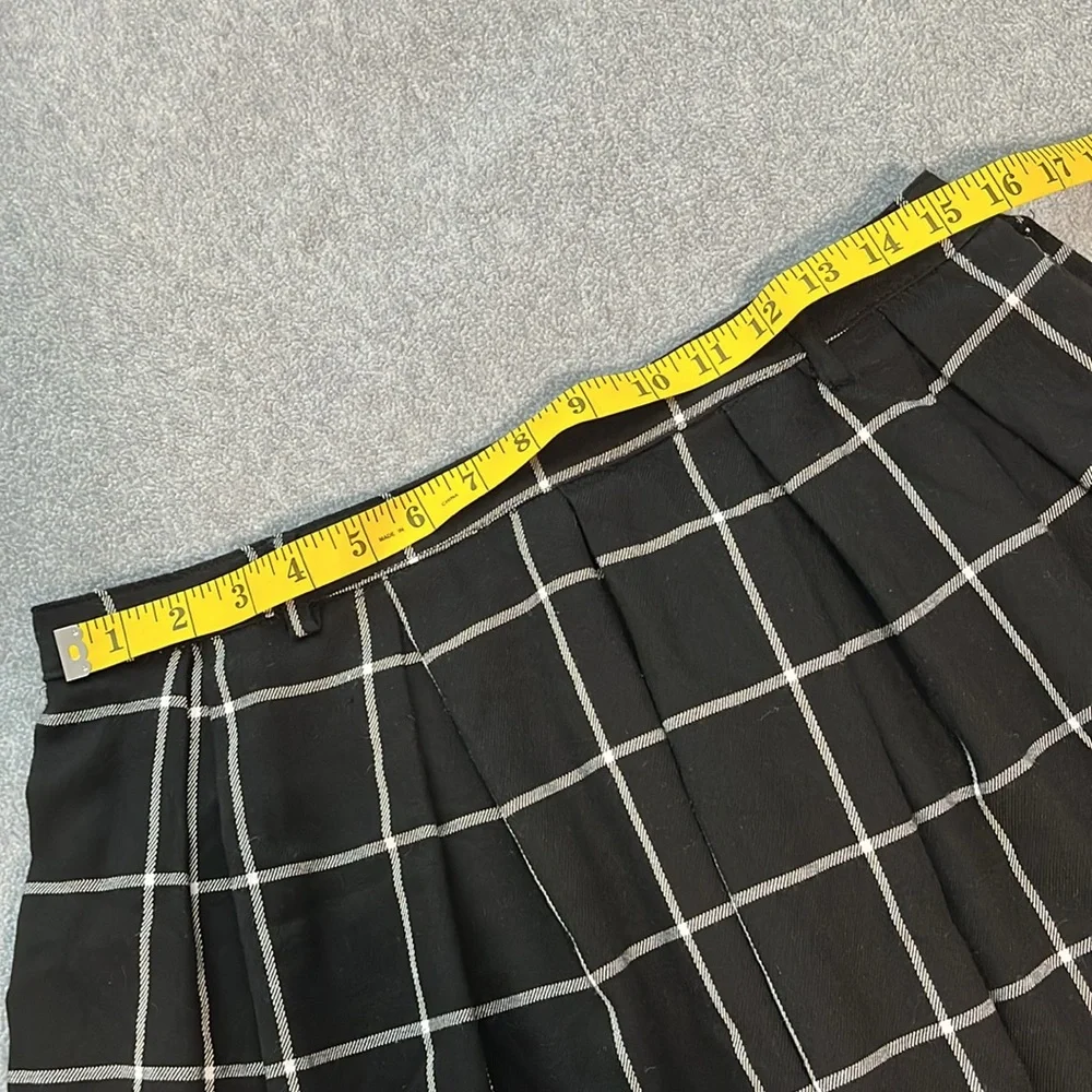 Hot Topic Pleated Mini Skirt Large Preppy Plaid Grunge Academia Bratz Punk